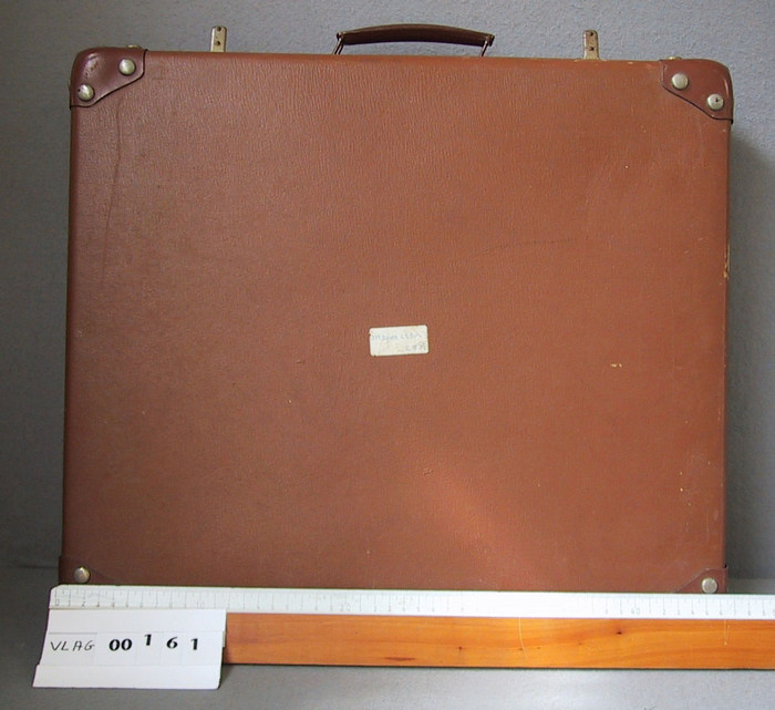 Koffer vlag van de KAJ Westkapelle