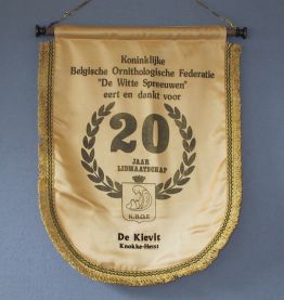 Vaandel van De Kievit van Knokke-Heist