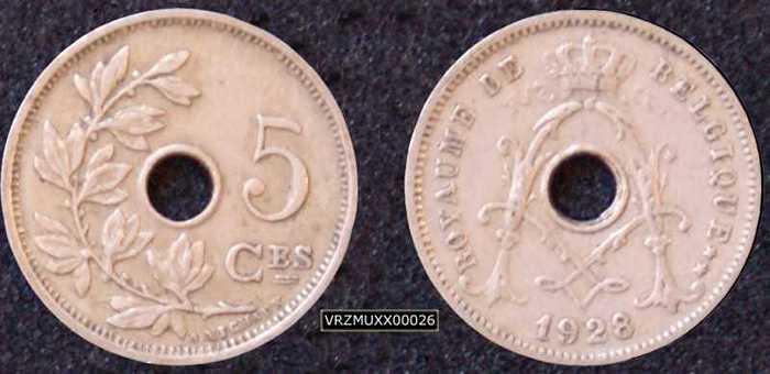 5 Centiemen (België)