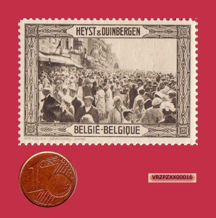 Heyst & Duinbergen - Mensenmassa op de Zeedijk te Heist