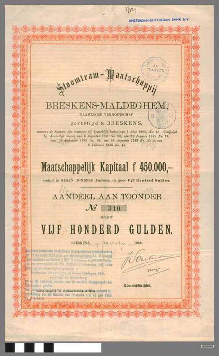 Stoomtram-Maatschappij Breskens-Maldeghem