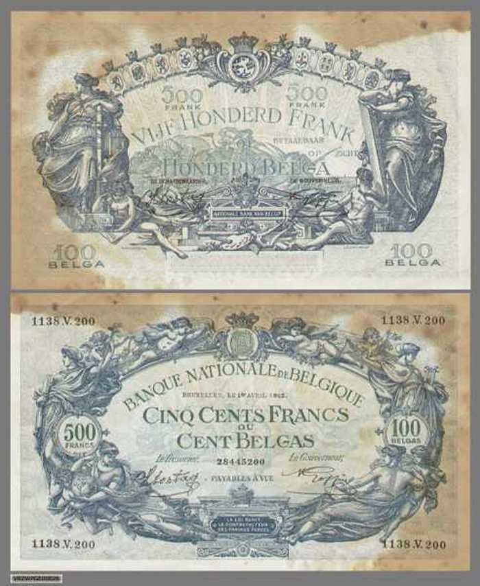 Vijf honderd Frank (België)