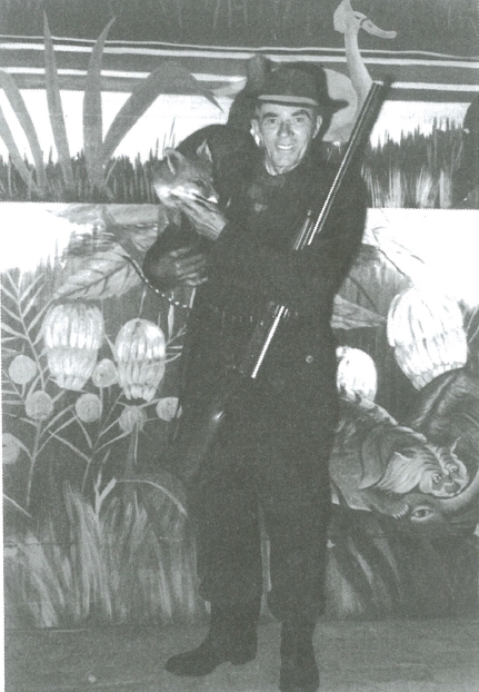 marcel rombout met afgeschoten vos