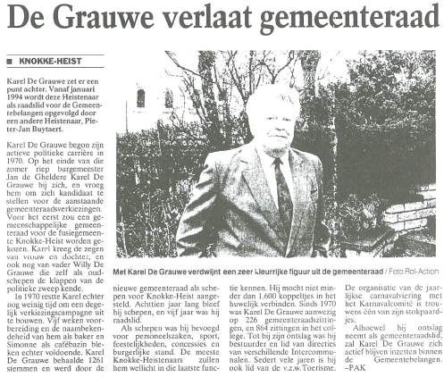 artikel verlaat gemeenteraad