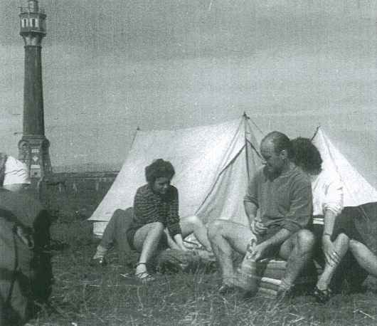 camping vuurtoren