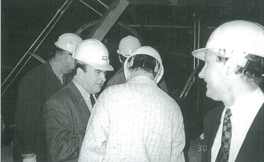 raymond dekoninck op werkvloer