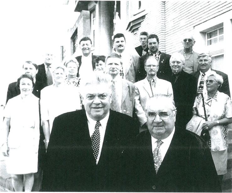 huldiging karel de grauwe en leon dogimont