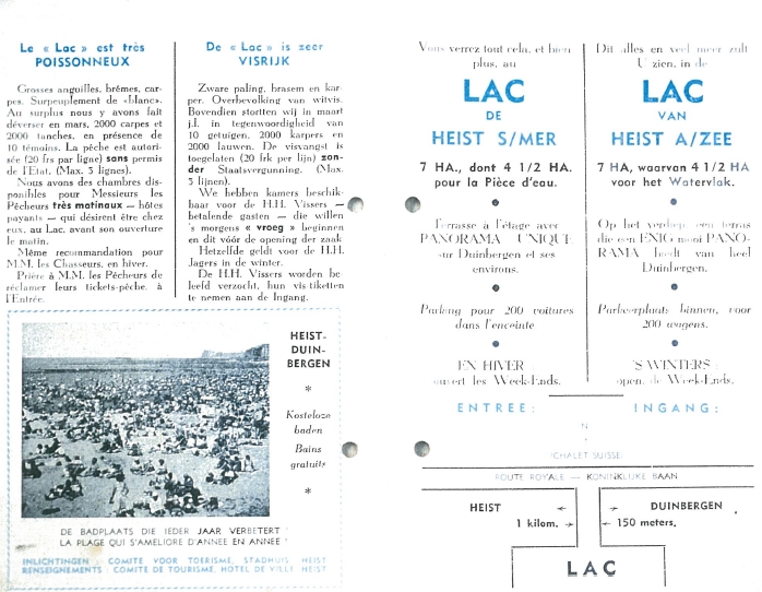 advertentie lac van heist duinbergen