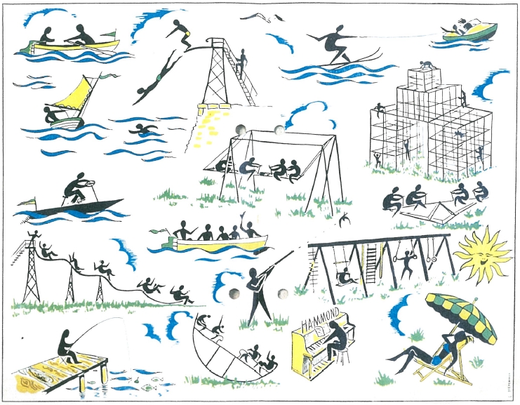 tekening lac van heist duinbergen