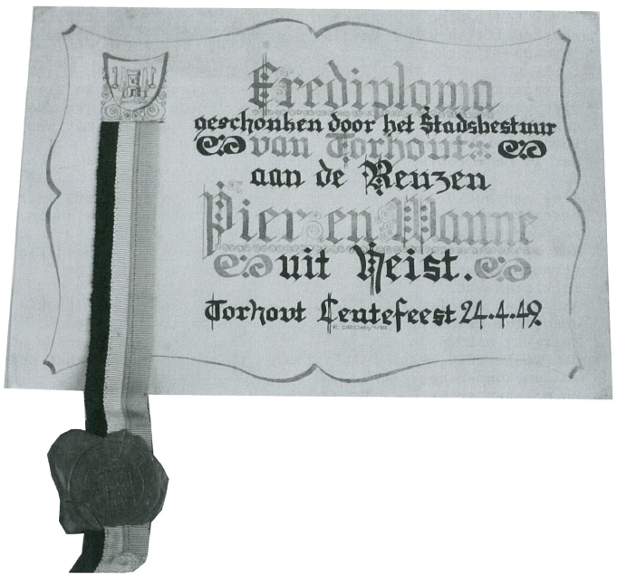 erediploma turnhout 1942