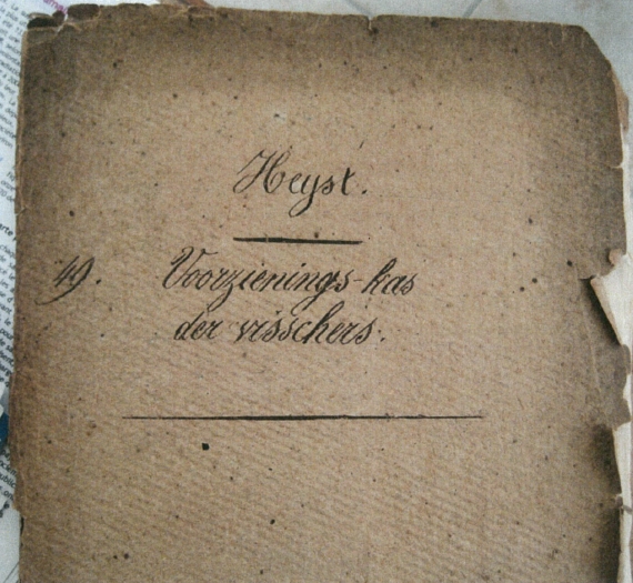 boek spaarkas vissers