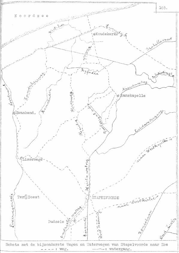 waterwegen van stapelvoorde