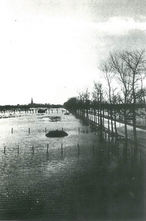 Sluisstraat richting Dorp