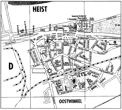 plan van heist met oude kerk